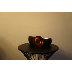 Waxinelichthouders rose goud set